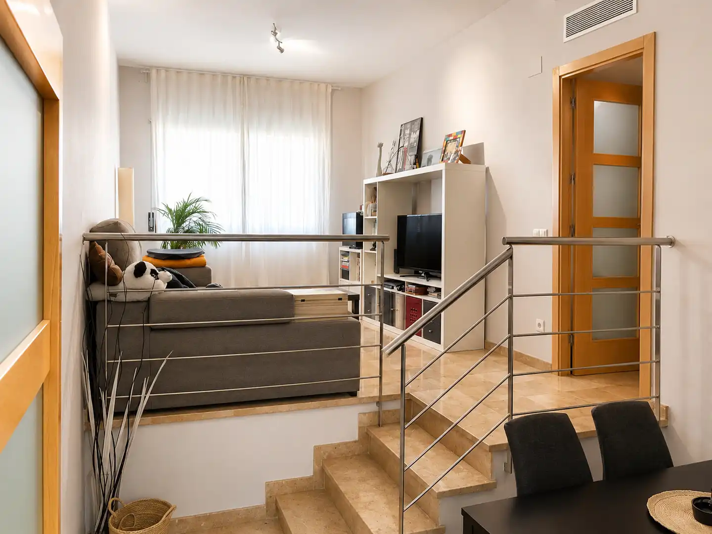 Sala d'estar de Pis en venda en L'Hospitalet de Llobregat
