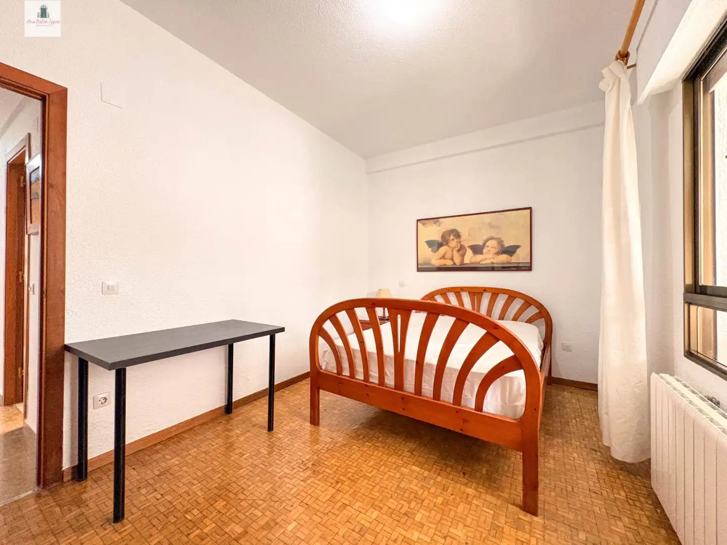 Bedroom of Flat for rent in Badajoz  with Air Conditioner, Heating and Furnished