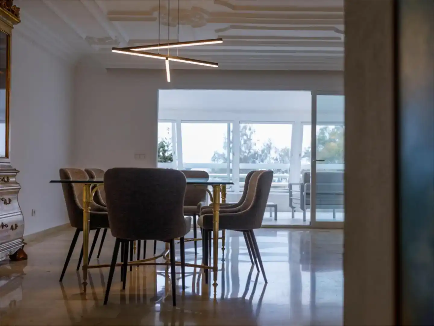 Dining room of Flat for rent in Marbella Centro