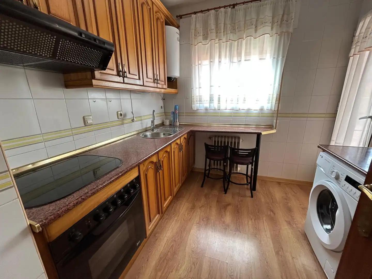 Küche von Wohnung zur Miete in Malagón mit Klimaanlage, Heizung und Ofen