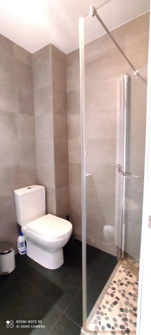 Baño de Piso de alquiler en Málaga con Aire acondicionado, Amueblado y Balcón