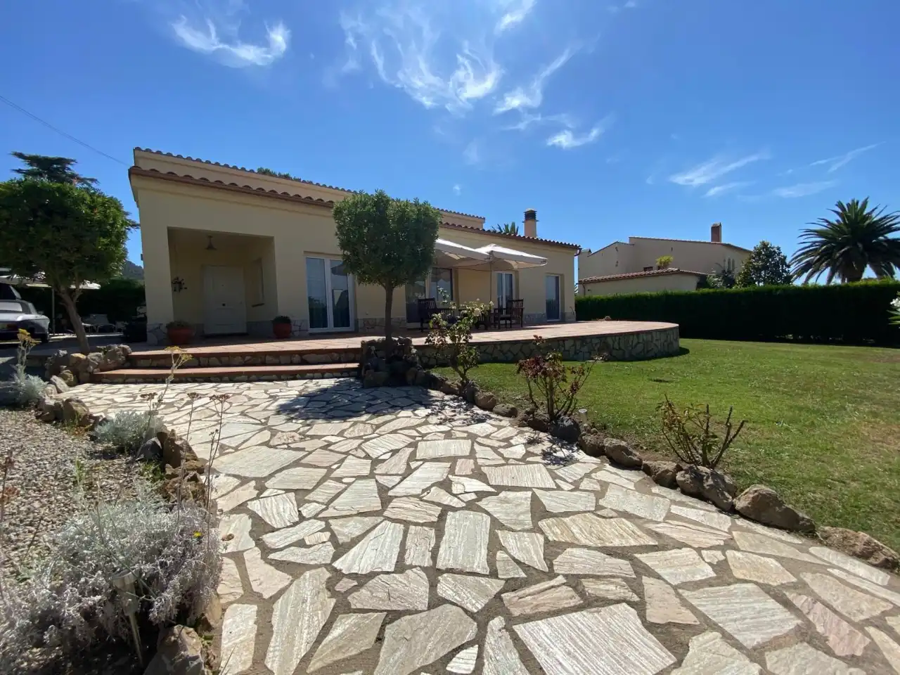 Vista exterior de Casa o chalet en venta en L'Estartit con Aire acondicionado, Calefacción y Jardín privado