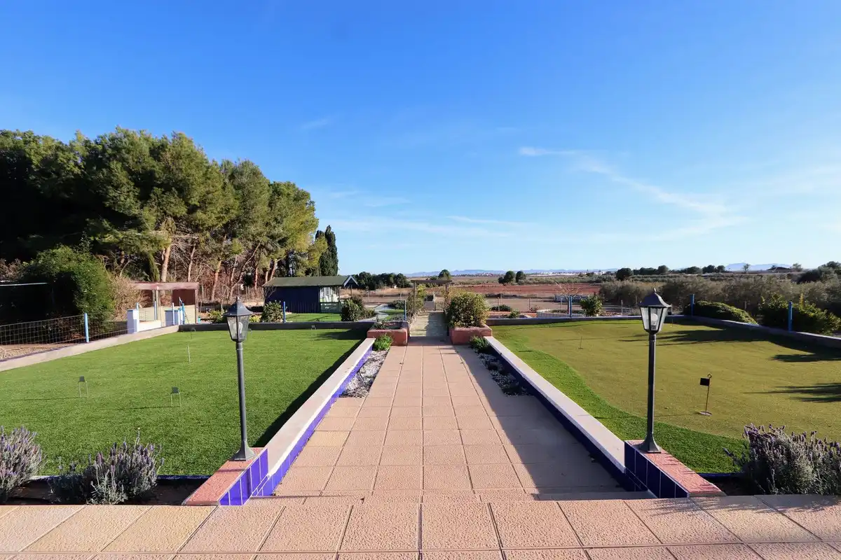 Terraza de Casa o chalet en venta en Torre-Pacheco con Aire acondicionado, Jardín privado y Terraza