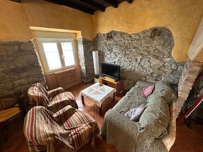 Living room of Single-family semi-detached for sale in Pravia  with Heating, Parquet flooring and Storage room