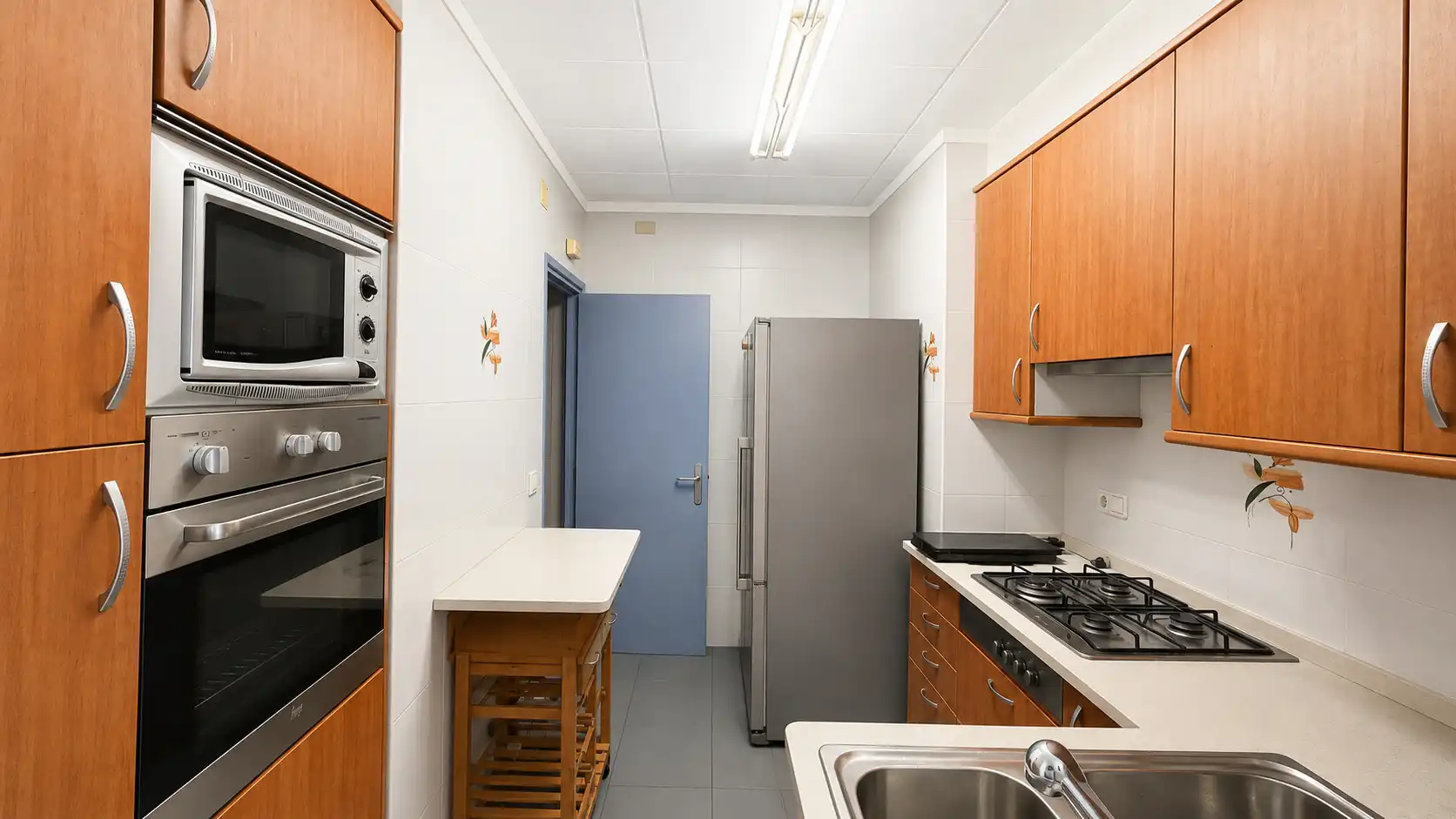 Kitchen of Flat for sale in Figueres  with Air Conditioner, Heating and Furnished