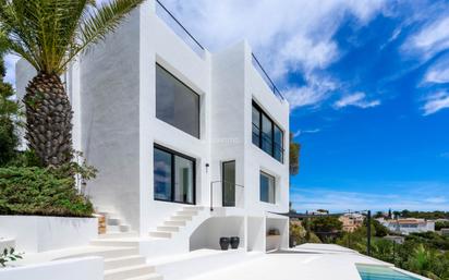 Vista exterior de Casa o xalet en venda en Jávea / Xàbia amb Aire condicionat, Terrassa i Piscina