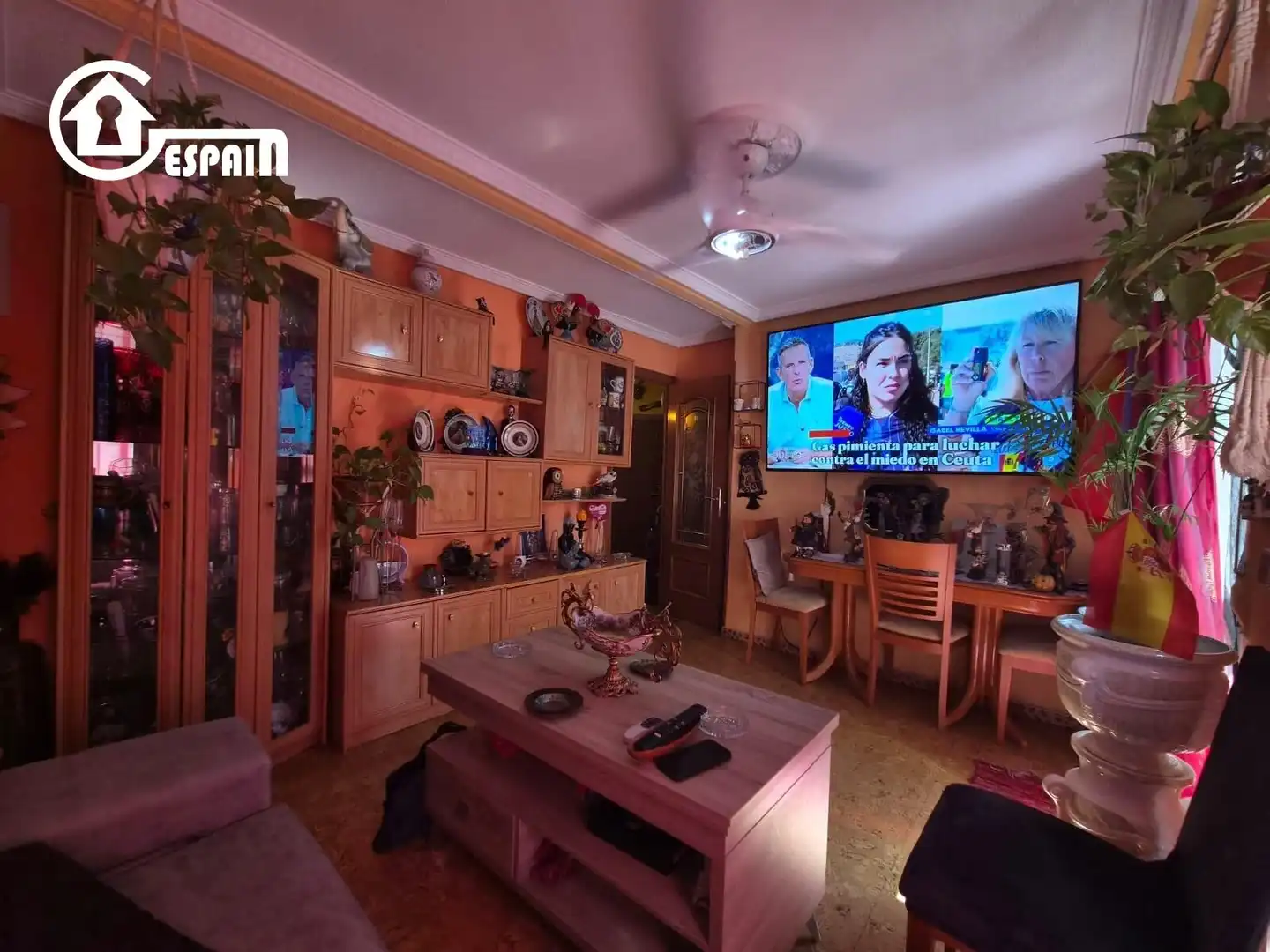 Sala de estar de Piso en venta en Móstoles con Aire acondicionado, Calefacción y Terraza