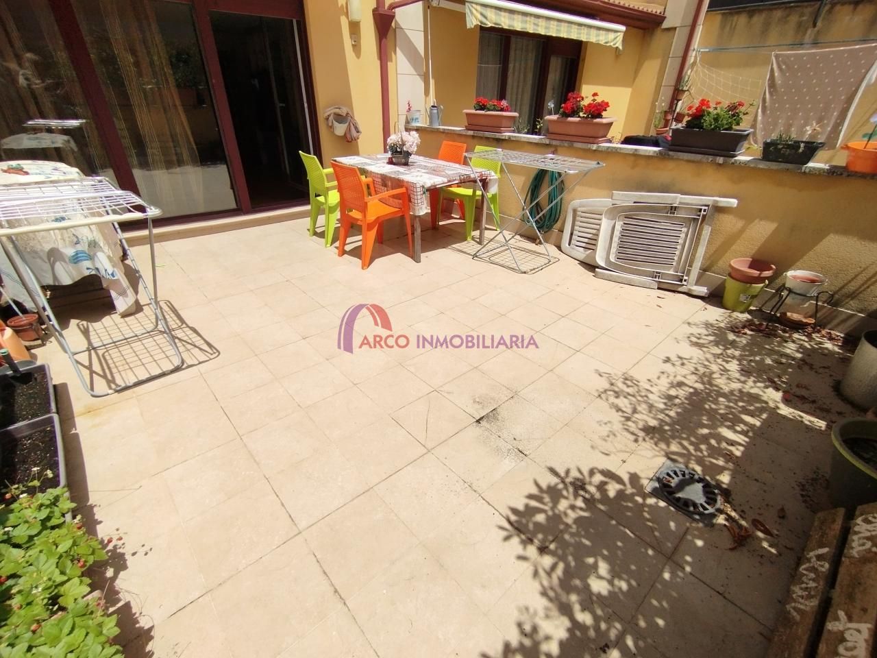 Terrace of Single-family semi-detached for sale in Burgos Capital  with Heating and Terrace