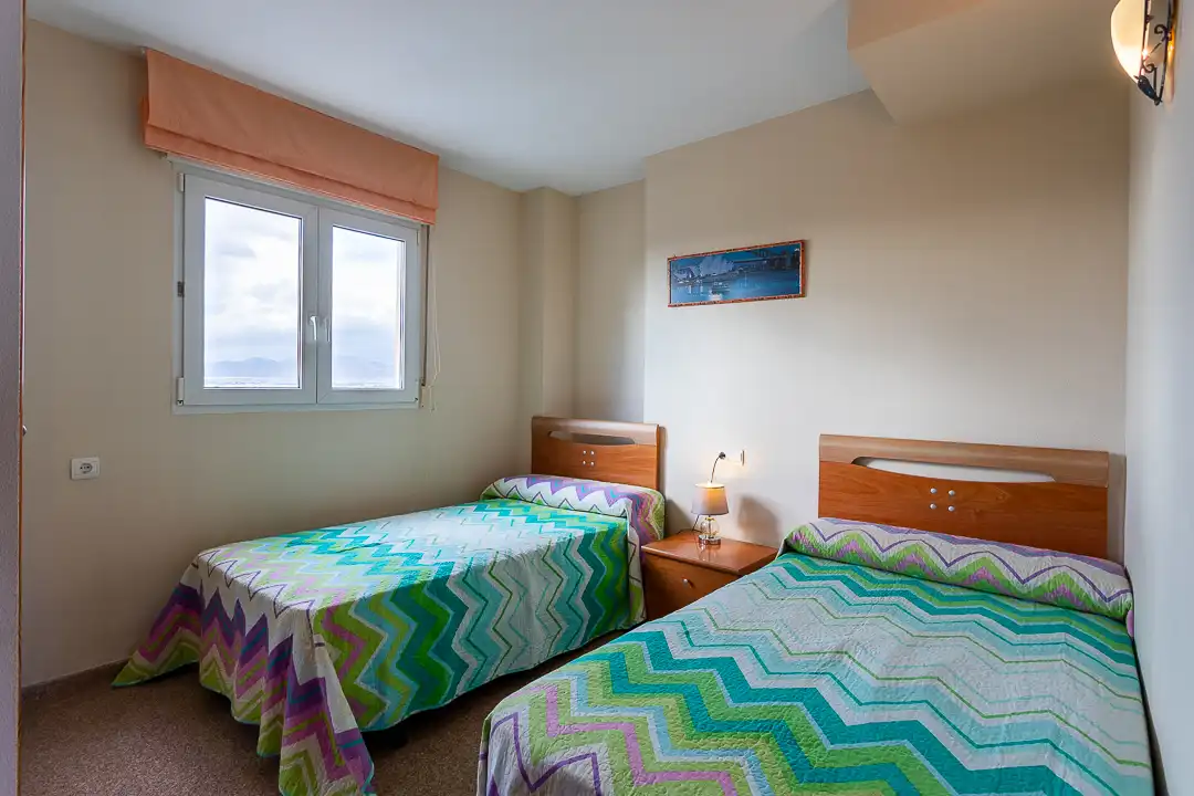 Bedroom of Flat for rent in El Campello  with Air Conditioner, Heating and Terrace