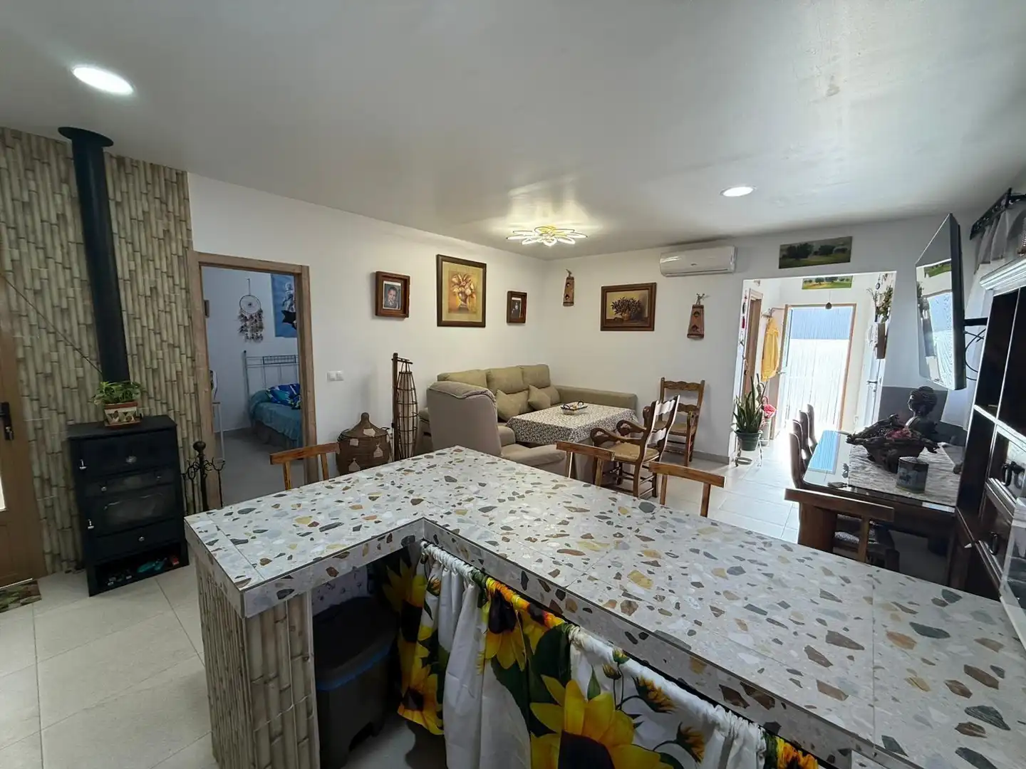 Sala d'estar de Casa o xalet en venda en Humilladero amb Aire condicionat, Calefacció i Piscina