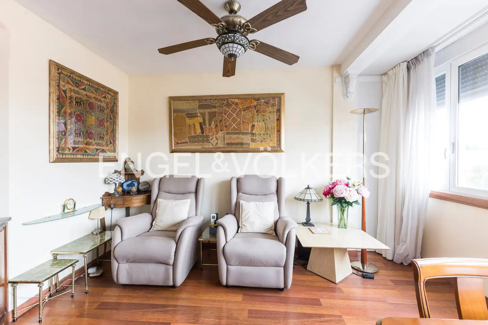 Sala de estar de Piso en venta en Madrid con Aire acondicionado, Calefacción y Parquet
