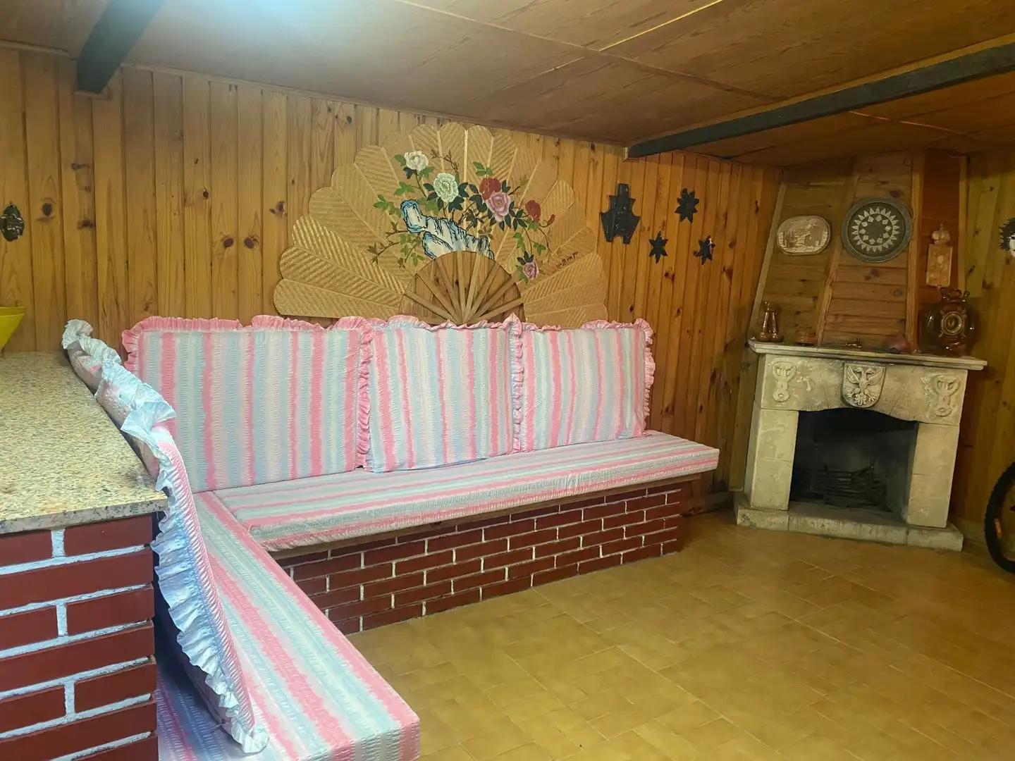 Sala de estar de Casa o chalet en venta en Lugo con Calefacción, Piscina y Amueblado