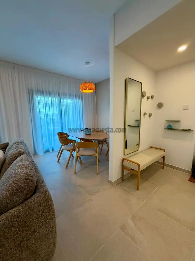 Comedor de Apartamento de alquiler en Estepona Pueblo