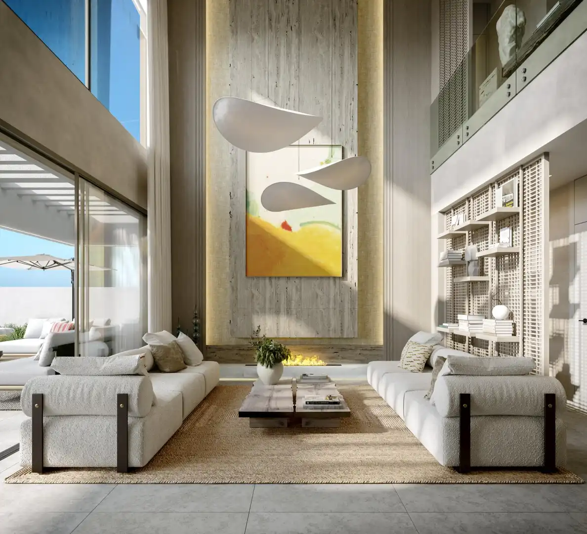 Sala de estar de Casa o chalet en venta en Almuñécar con Aire acondicionado, Calefacción y Jardín privado