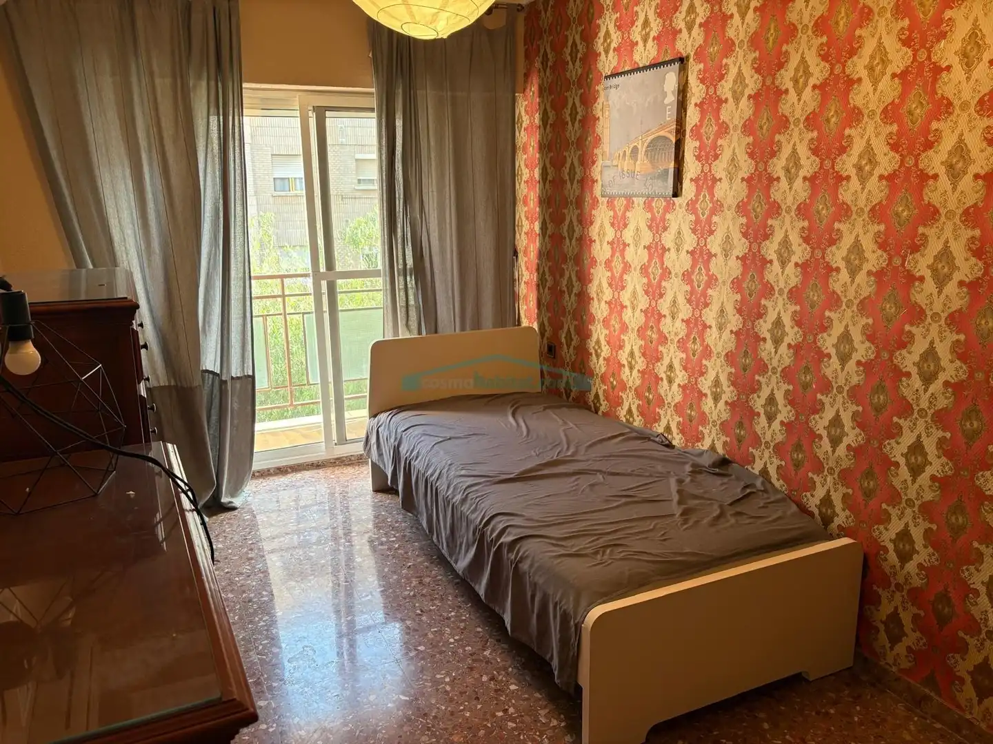 Bedroom of Flat for sale in Mislata  with Air Conditioner and Balcony
