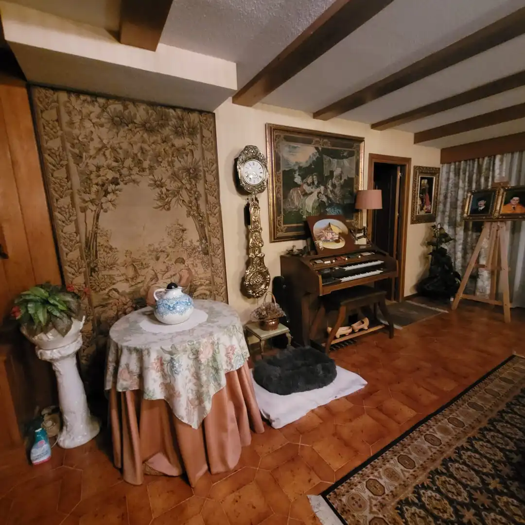 Living room of Duplexes for sale in Madrid  with Heating, Parquet flooring and Terrace