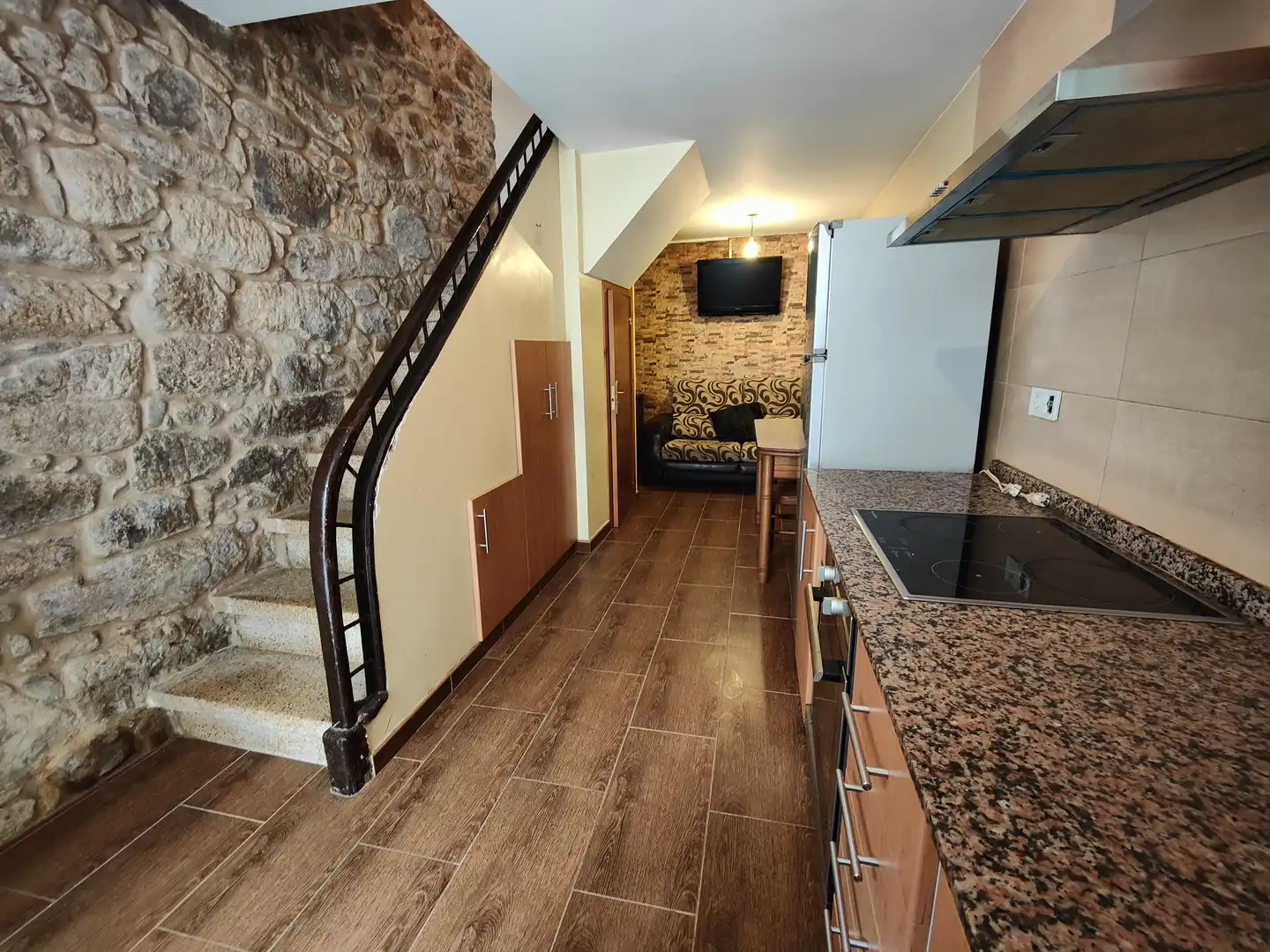 Cocina de Casa adosada en venta en Rianxo con Terraza