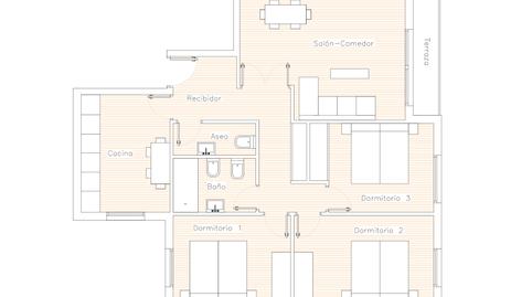 Foto 2 de Pis en venda a Calle Gregorio Marañón, Anduva - Miranda sur, Miranda de Ebro