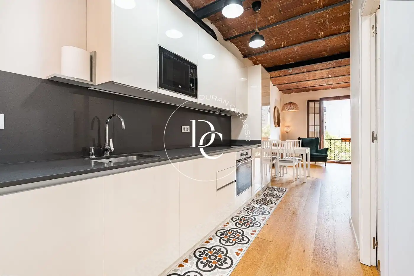 Cocina de Piso en venta en Barcelona con Aire acondicionado, Calefacción y Amueblado