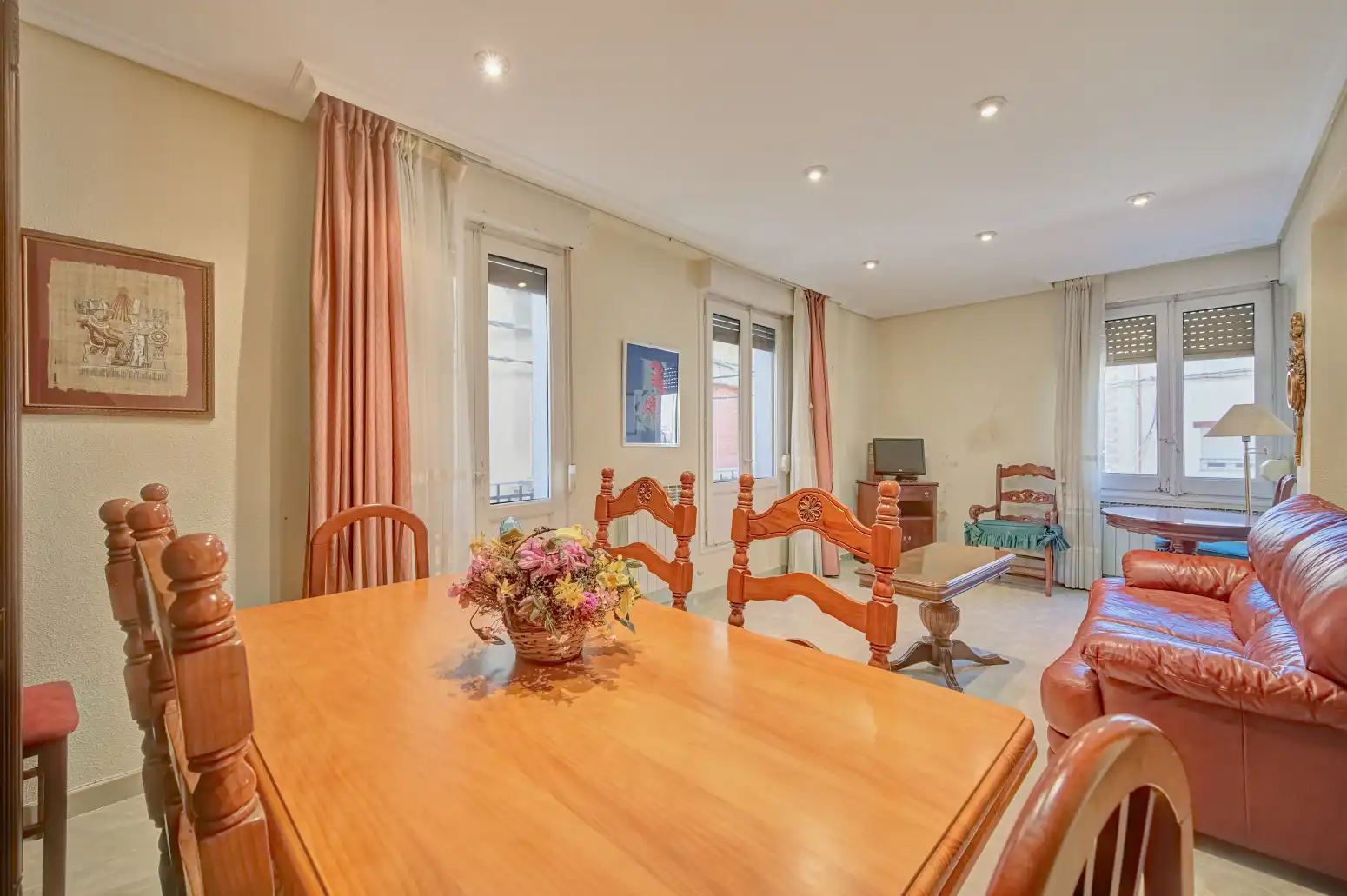 Comedor de Casa o chalet en venta en Falces con Calefacción, Parquet y Terraza