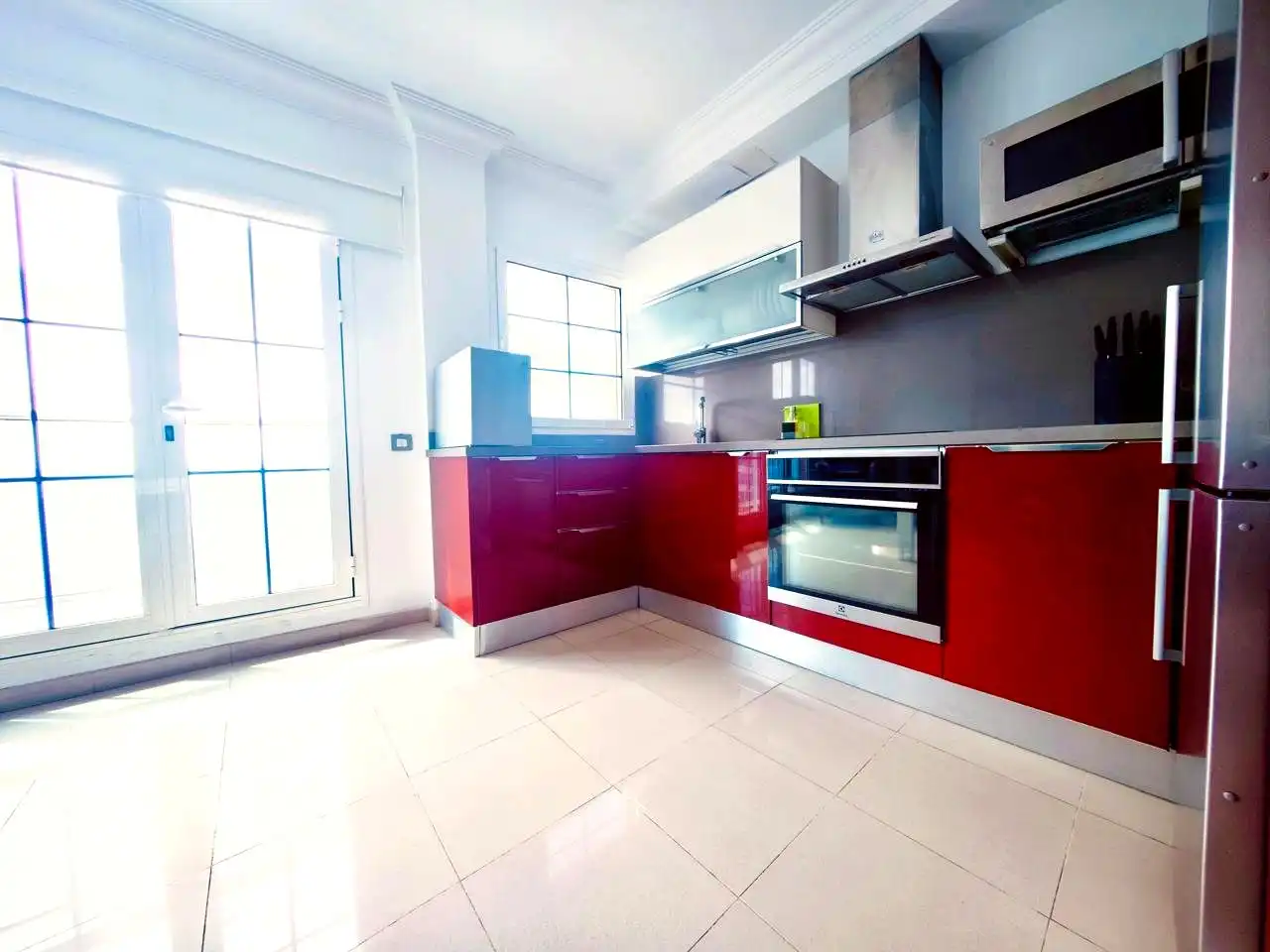 Kitchen of Flat for rent in Agüimes  with Air Conditioner and Furnished