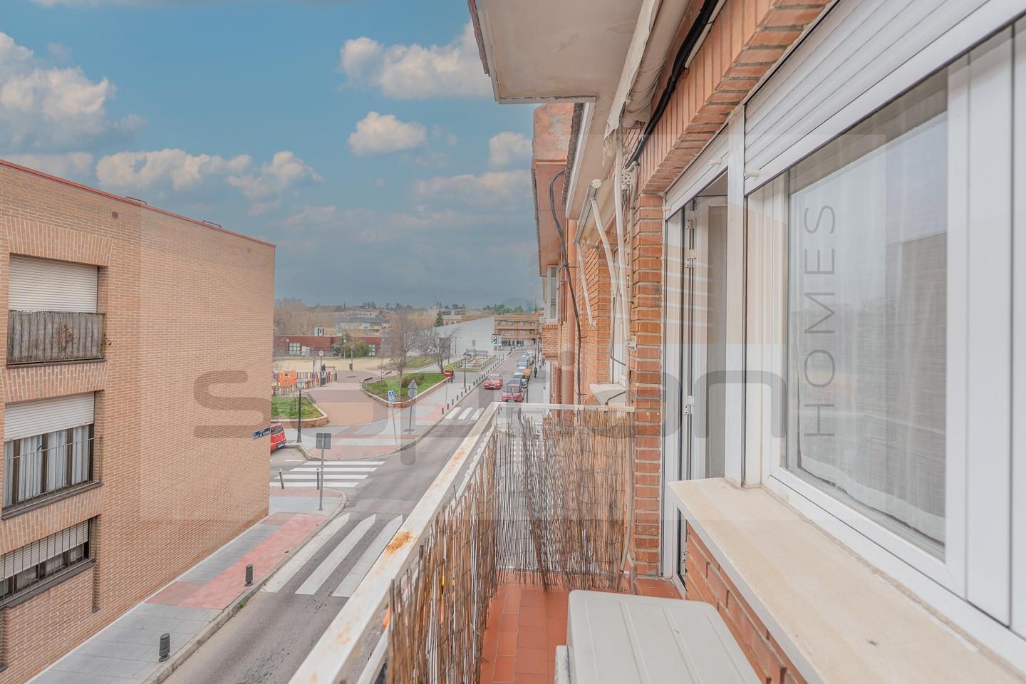 Balcony of Flat for sale in  Madrid Capital  with Air Conditioner, Terrace and Balcony