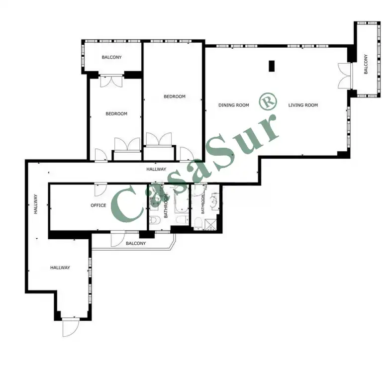 Wohnung mit Aufzug zum Verkauf in Calle de Cervantes, imagen 48