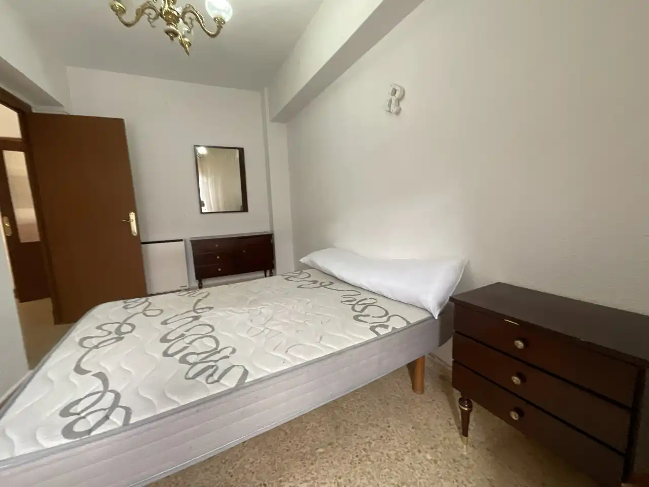 Bedroom of Flat for sale in Santo Domingo de la Calzada  with Heating, Furnished and Balcony