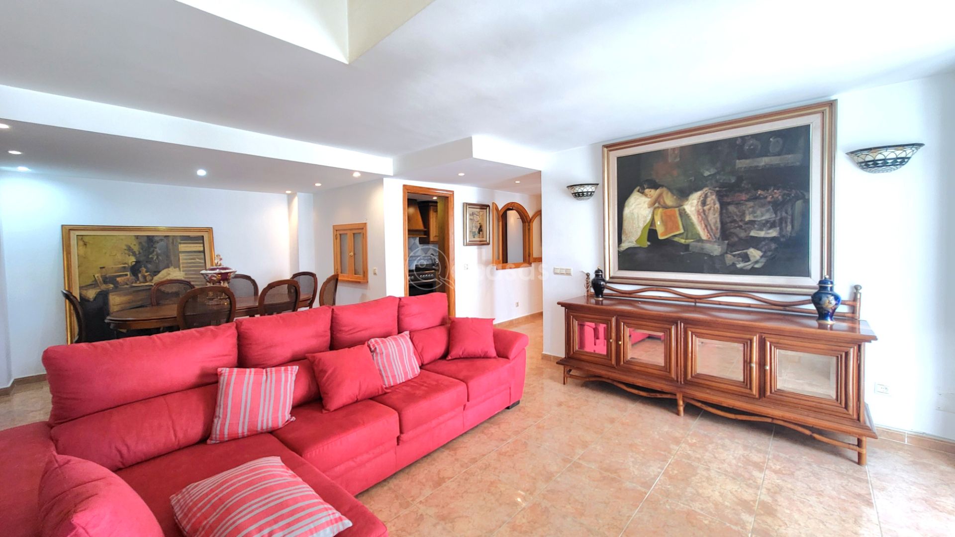 Living room of Duplex for sale in Benalmádena  with Air Conditioner, Heating and Oven