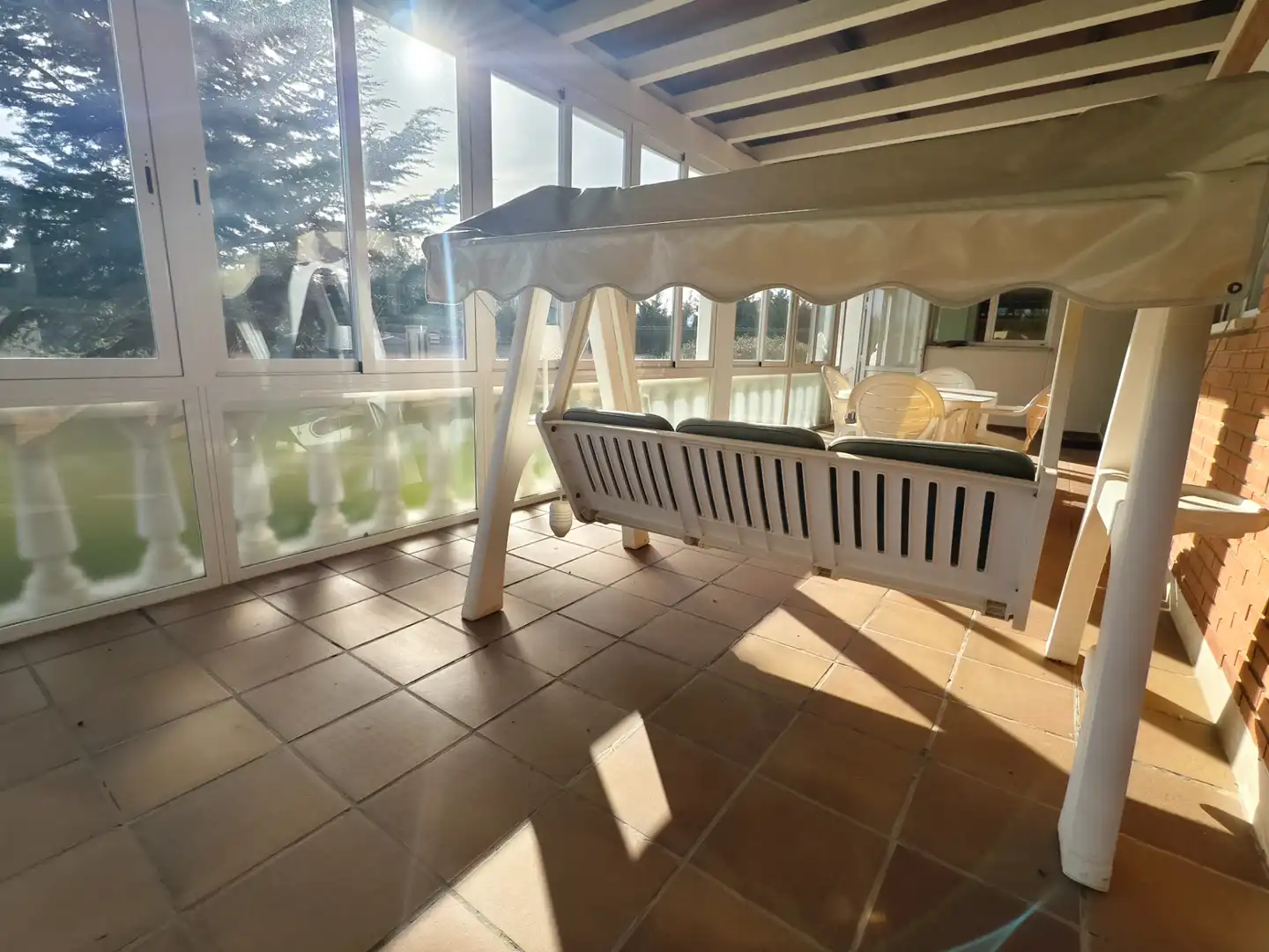 Terraza de Casa o chalet en venta en Grijota con Calefacción, Jardín privado y Piscina