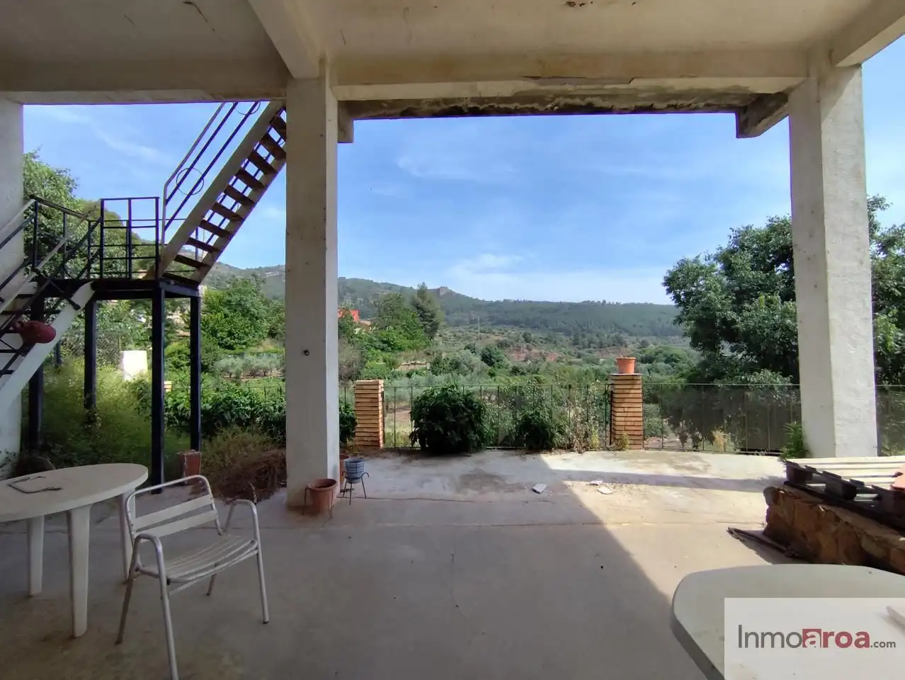 Terraza de Casa o chalet en venta en Gátova con Jardín privado, Terraza y Piscina