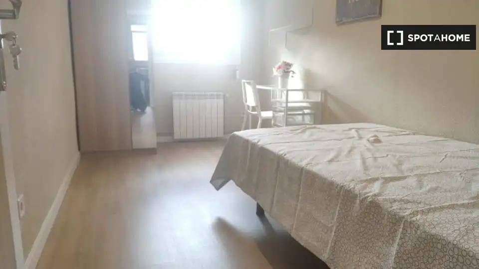 Habitación de Piso de alquiler en Madrid con Aire acondicionado, Calefacción y Amueblado
