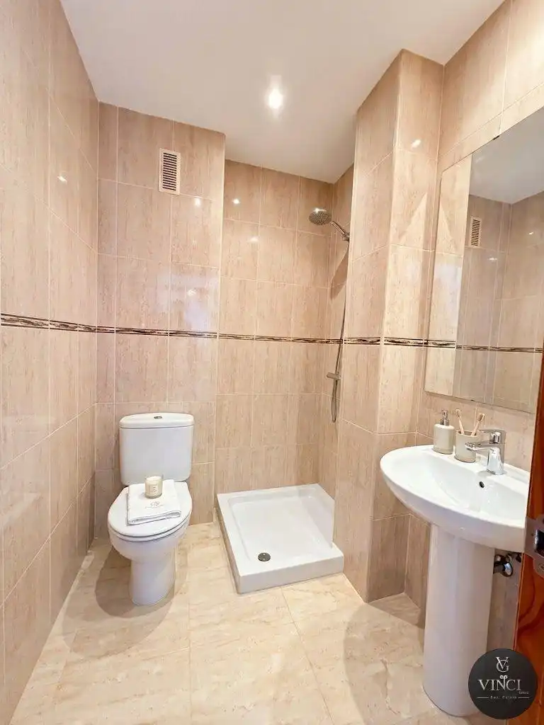Baño de Apartamento en venta en Santanyí con Balcón