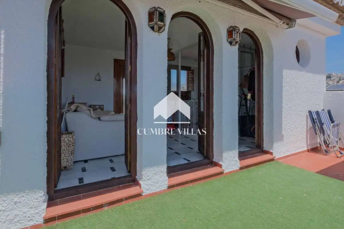 Terraza de Casa o chalet en venta en Almuñécar con Jardín privado, Terraza y Amueblado