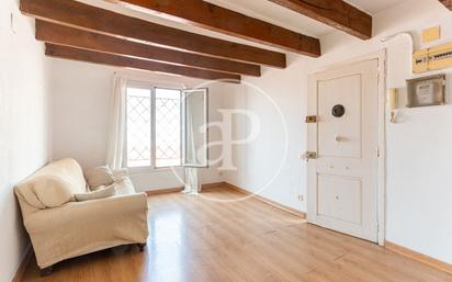 Living room of Attic for sale in  Barcelona Capital  with Air Conditioner, Terrace and Balcony