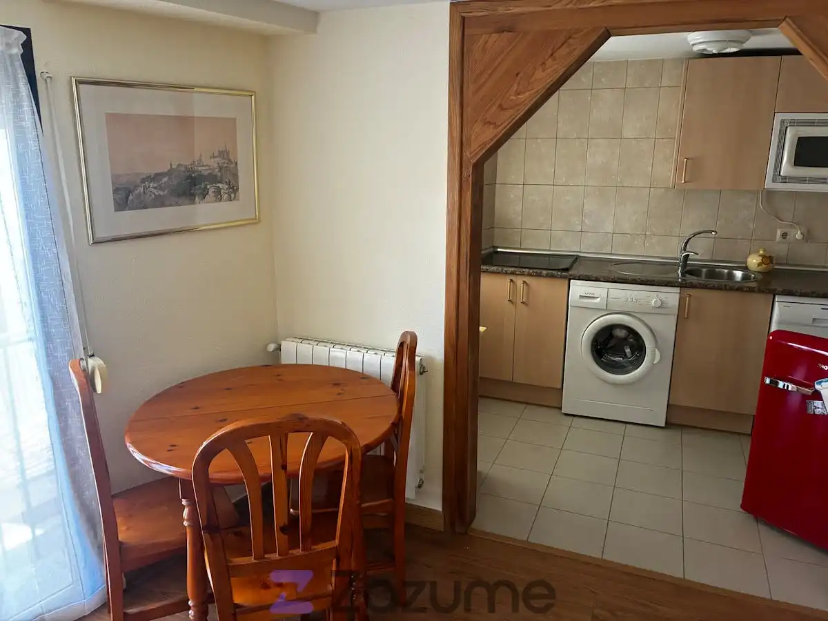 Küche von Wohnung zur Miete in Segovia mit Heizung, Parkett und Möbliert