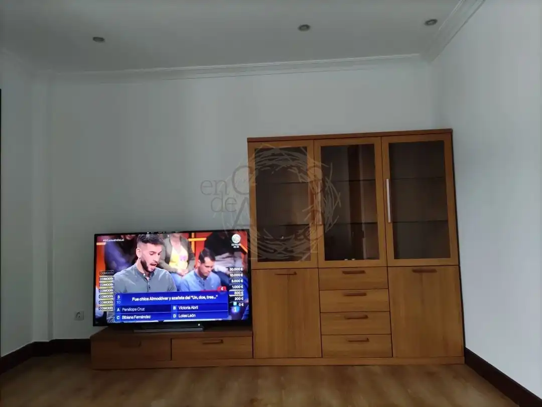 Sala de estar de Piso de alquiler en Bilbao  con Calefacción y Balcón