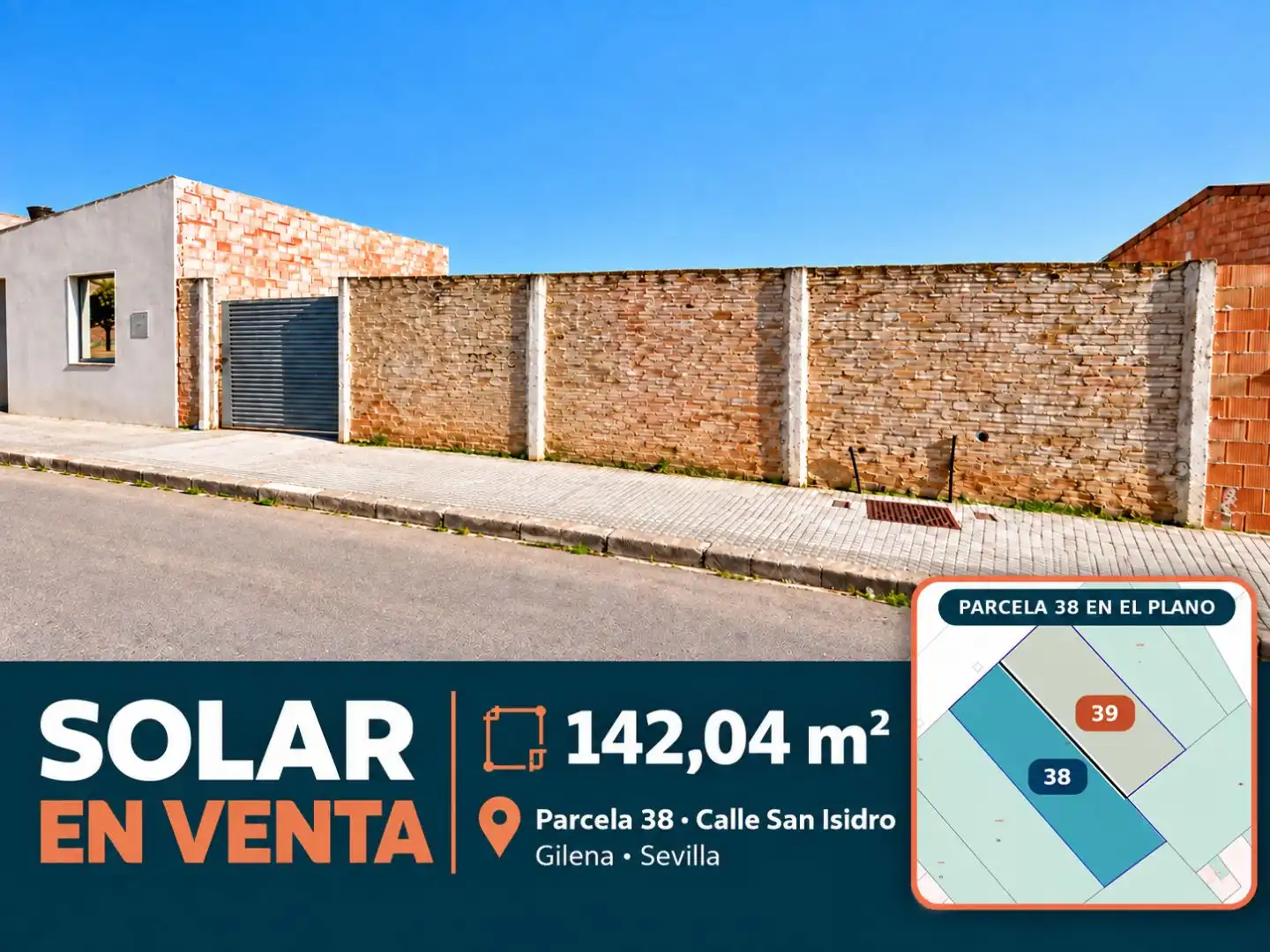 Exterior view of Residential for sale in Gilena, Sevilla