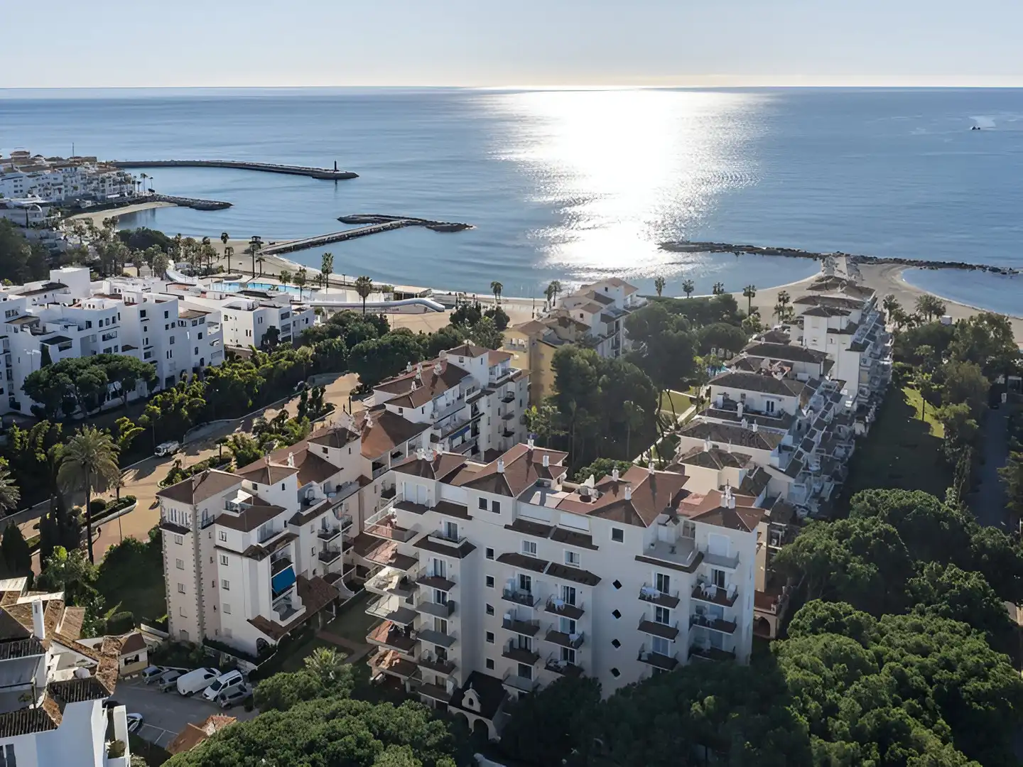Penthouse mit Pool zum Verkauf in Nueva Andalucía