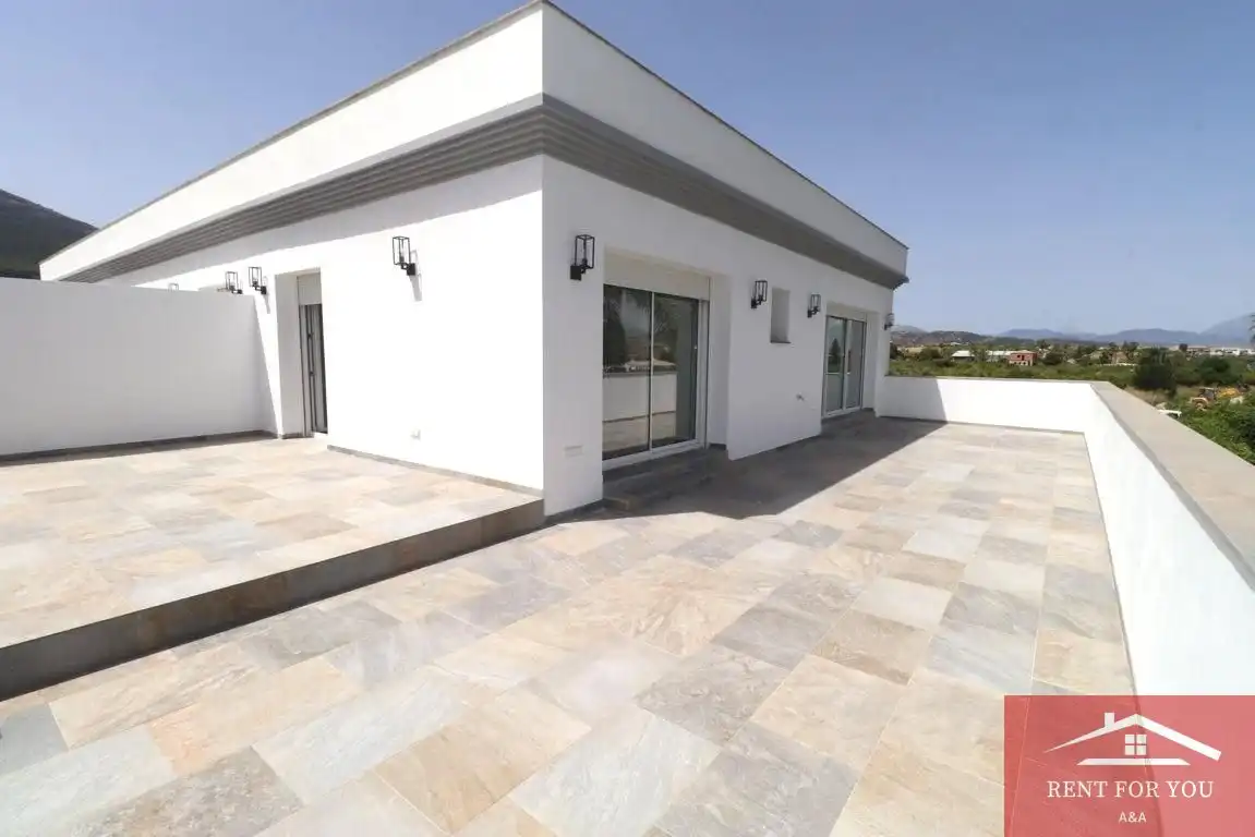 Terrasse von Dachboden zur Miete in Alhaurín El Grande mit Klimaanlage und Terrasse