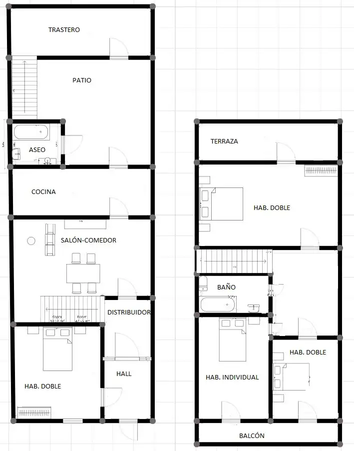 Casa a schiera con giardino in vendita a Carrer Tetuan, imagen 17