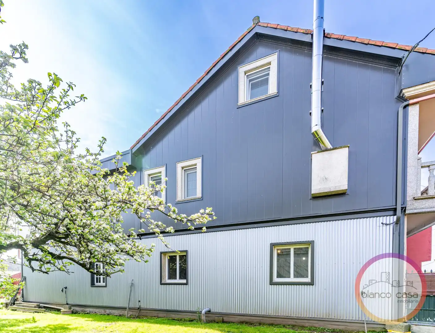 Exterior view of Houses for sale in Dumbría  with Heating, Private garden and Terrace