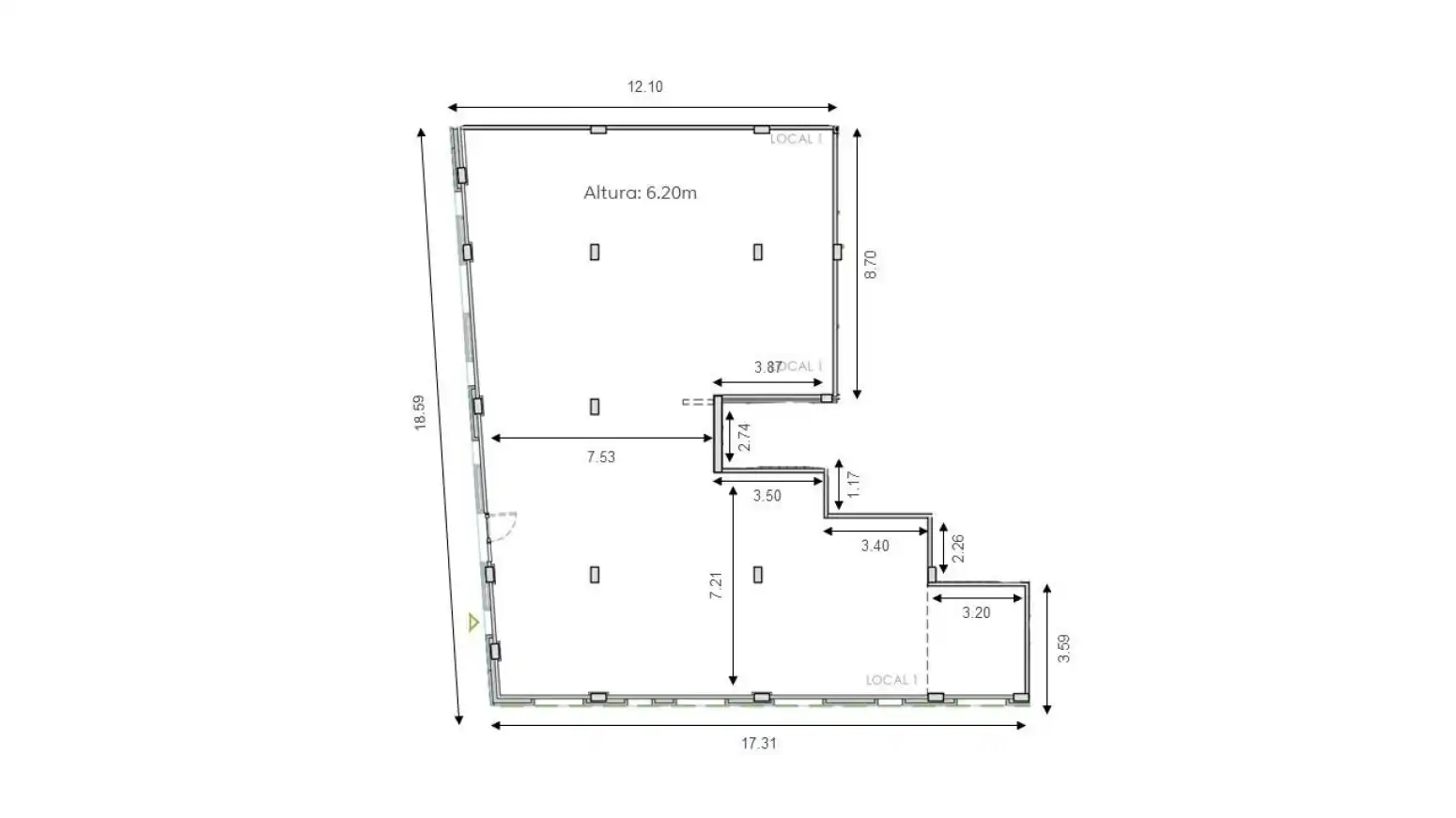 Local comercial en alquiler en Badalona - Calle Eduard Maristany, imagen 26
