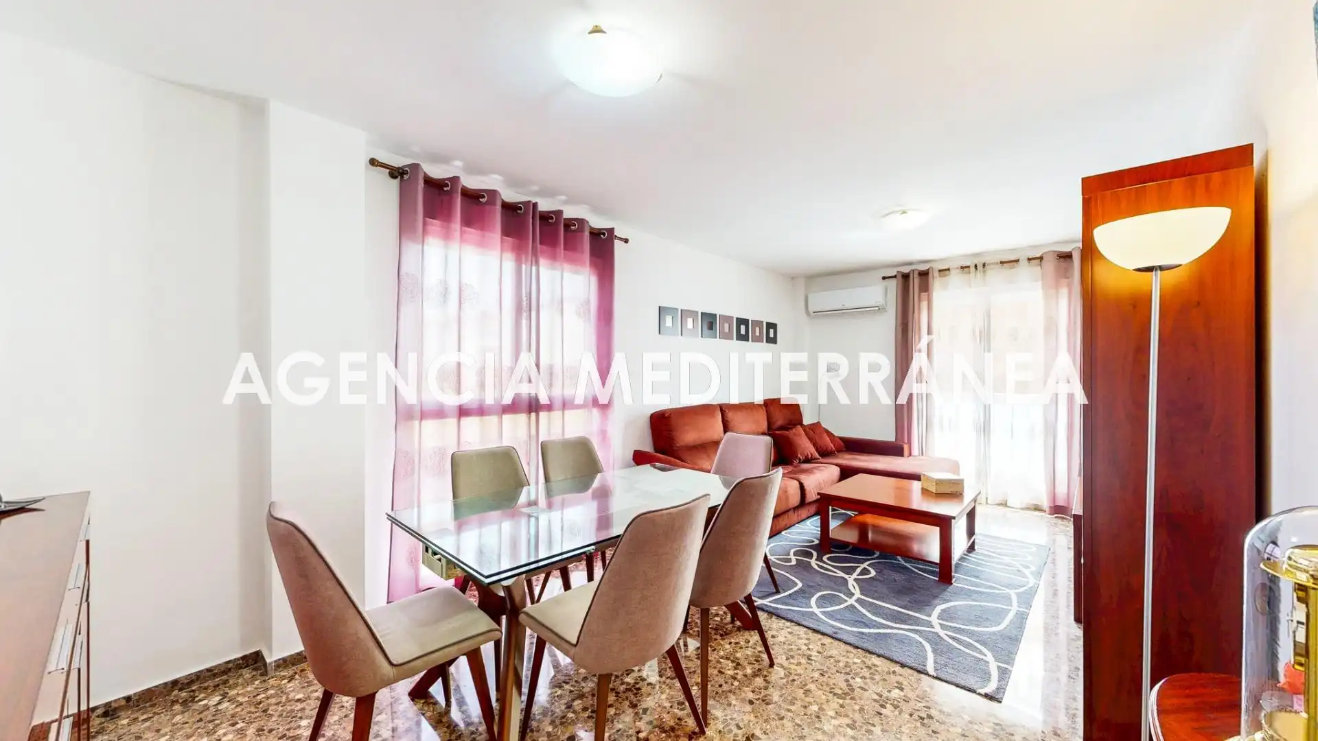 Sala de estar de Piso en venta en Alcàsser con Aire acondicionado, Terraza y Trastero