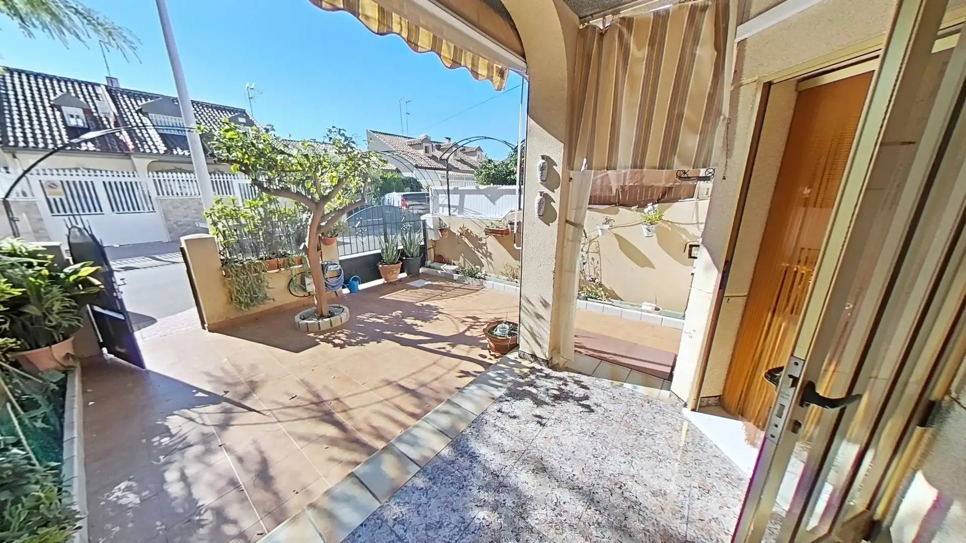 Terrace of Detached homes for sale in San Javier  with Air Conditioner