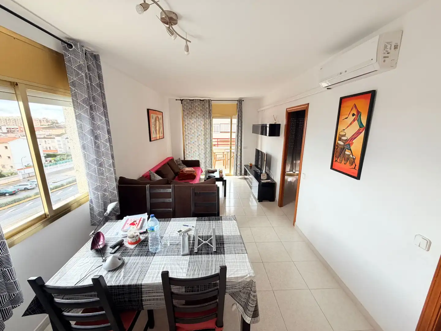 Sala de estar de Apartamento en venta en Cunit con Aire acondicionado, Jardín privado y Terraza
