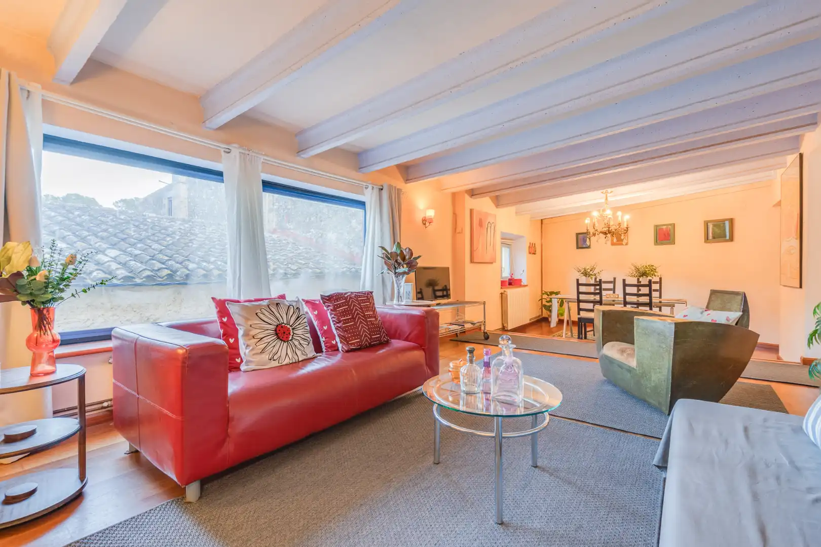 Sala d'estar de Casa adosada en venda en Ullà, Girona
