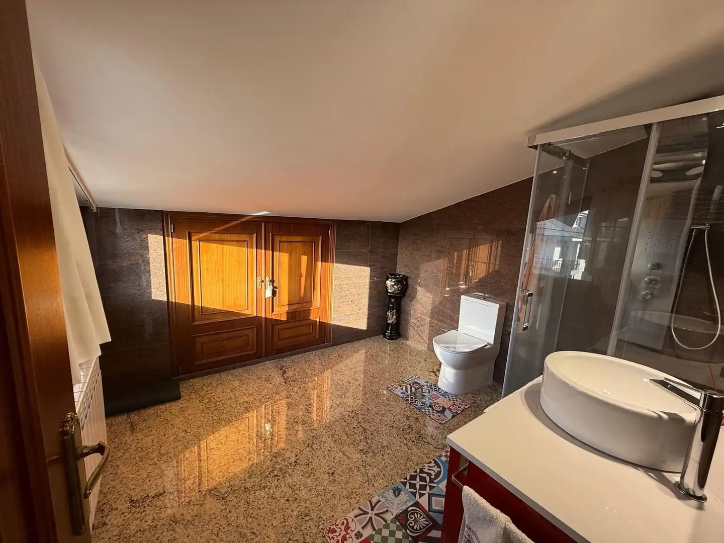 Baño de Casa o chalet en venta en Lugo con Aire acondicionado, Calefacción y Terraza