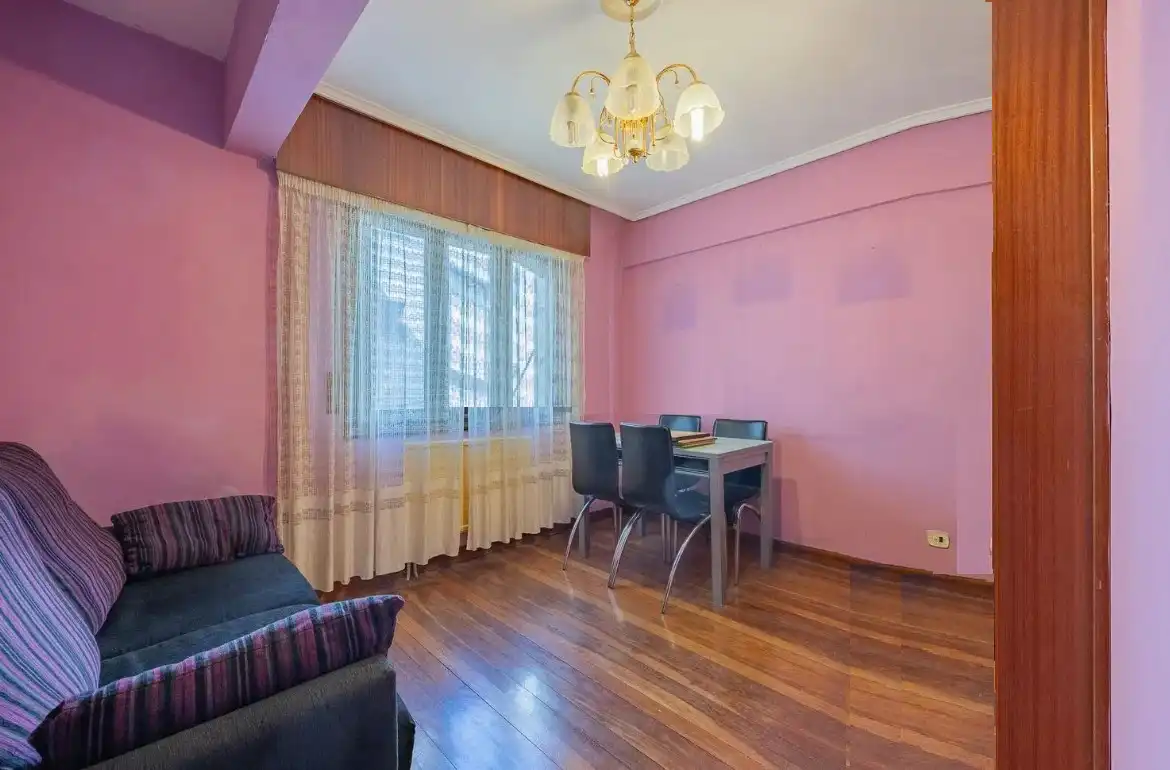 Living room of Flat for sale in Bilbao   with Heating and Balcony