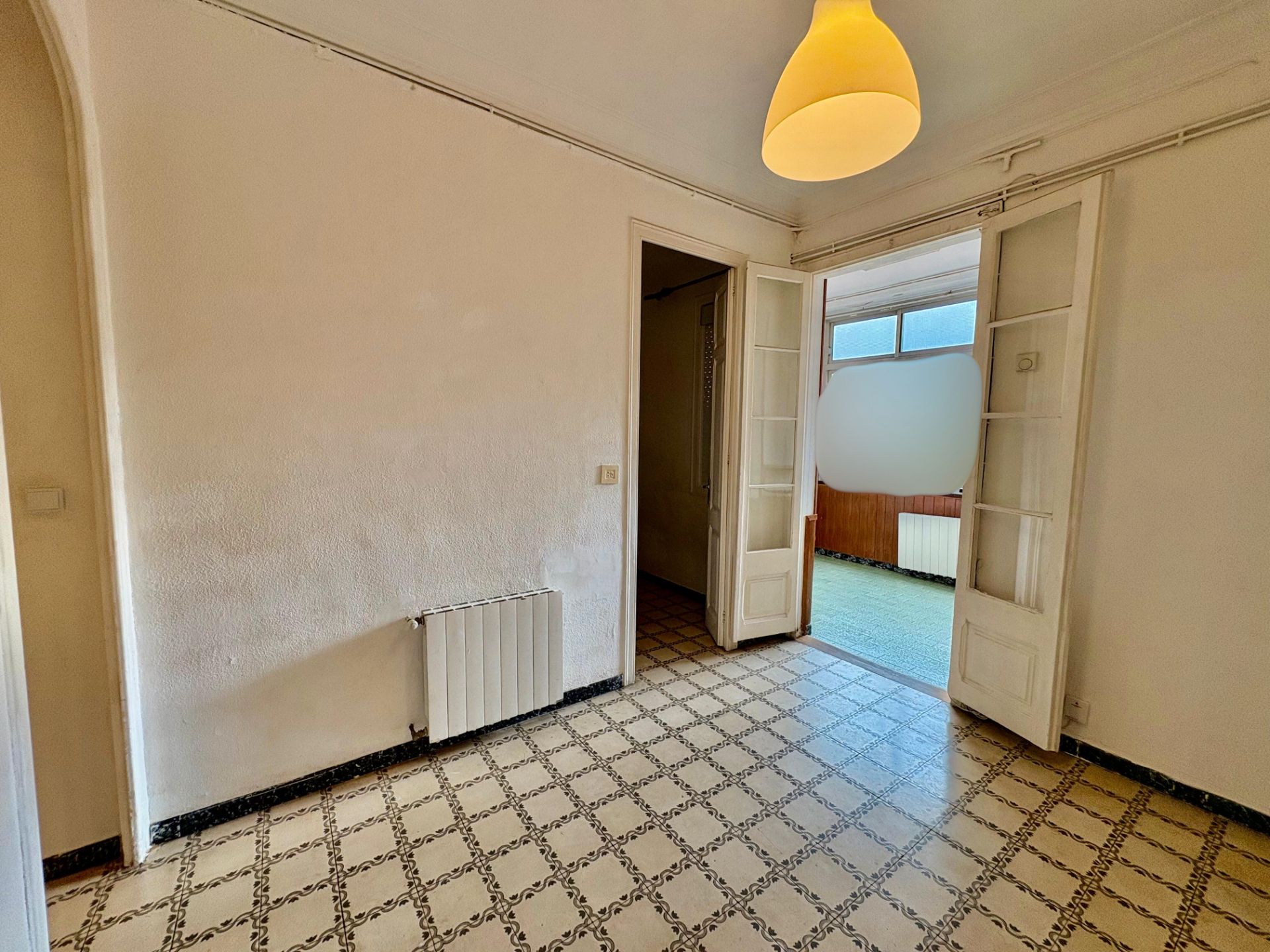 Living room of Flat for sale in  Barcelona Capital  with Heating